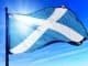A Scottish flag