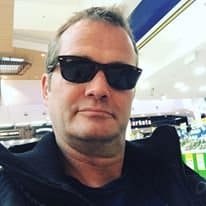 A man wearing sunglasses