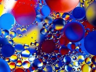 Psychedelic shapes and colours